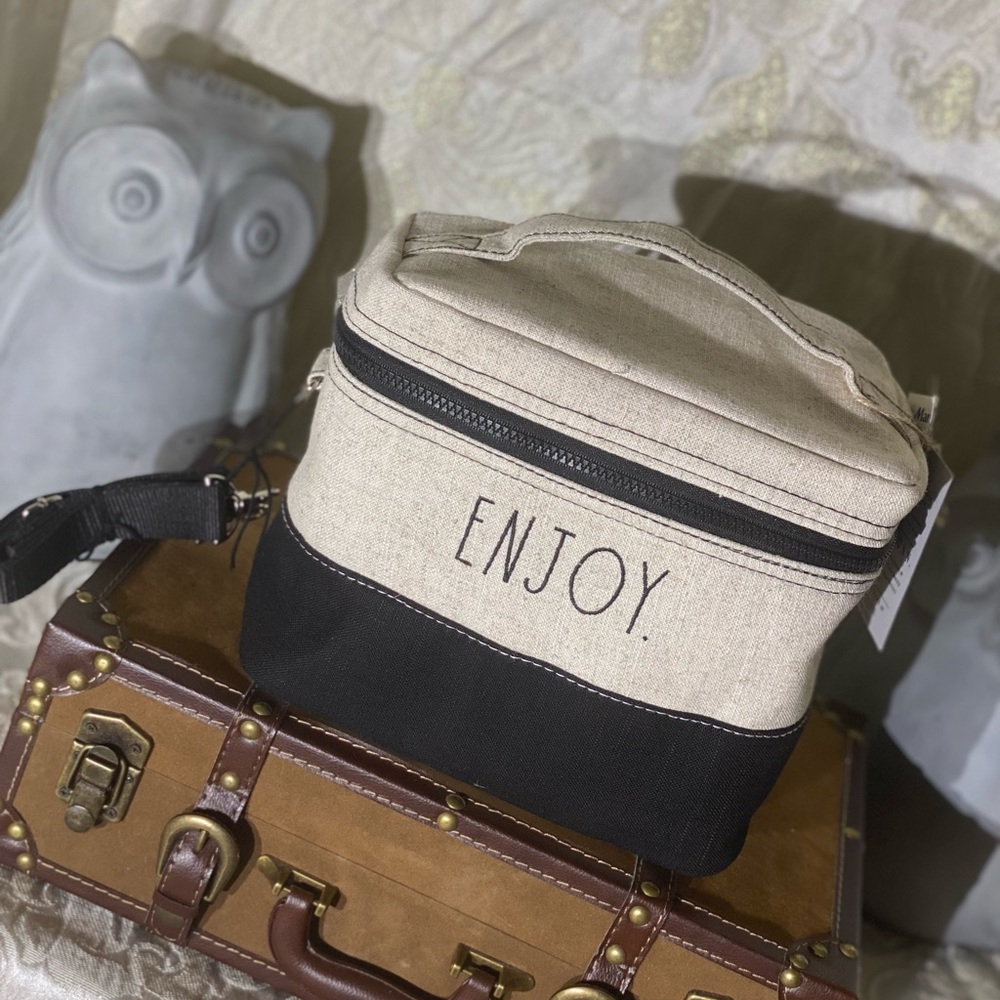 Rae Dunn "ENJOY" Insulated Lunch Bag - Picture 4 of 5